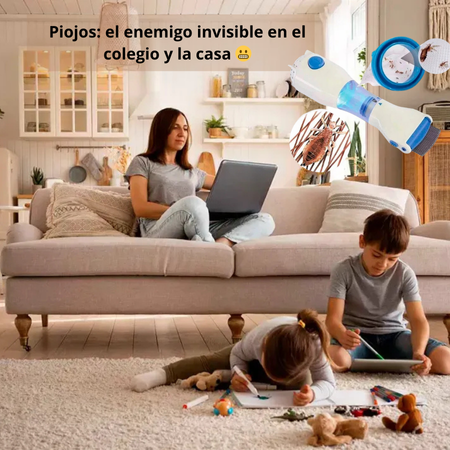 Cepillo Eléctrico AntiPiojos