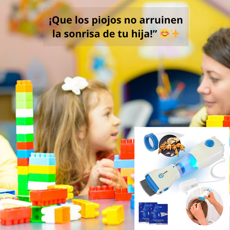 Cepillo Eléctrico AntiPiojos