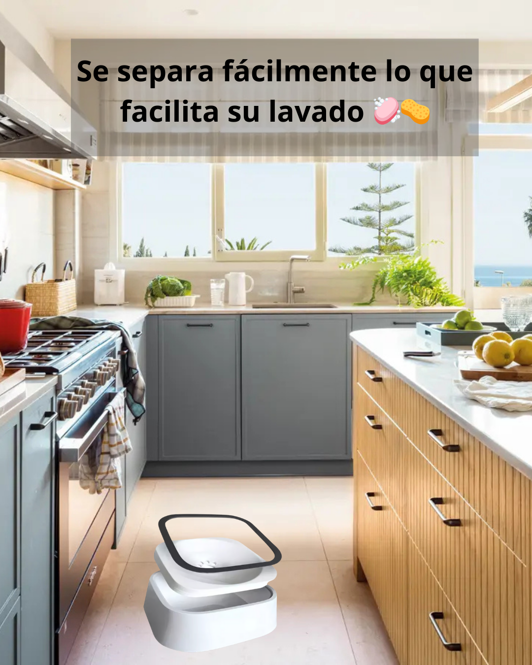 Bowl antisplash para tus mascotas