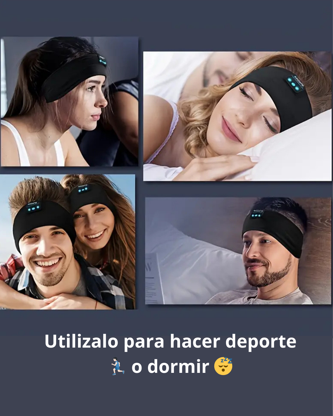 Audífonos Cintillo Bluetooth USB